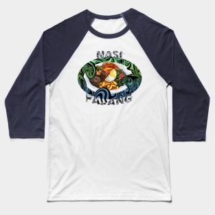 Nasi Padang Baseball T-Shirt